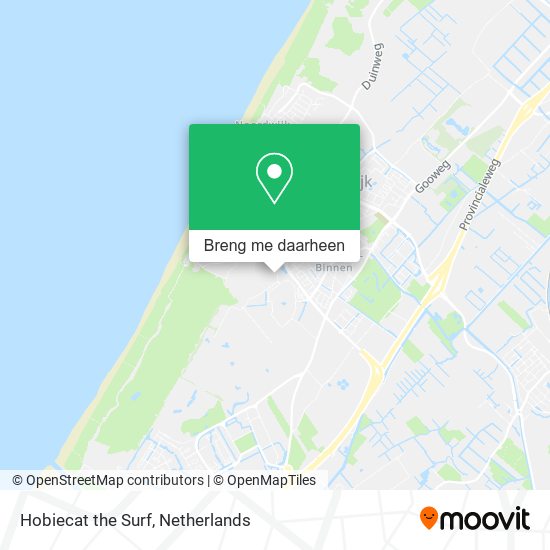 Hobiecat the Surf kaart
