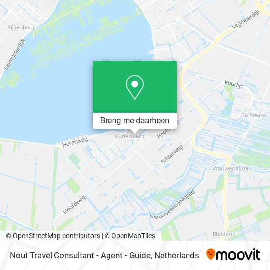 Nout Travel Consultant - Agent - Guide kaart