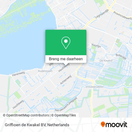 Griffioen de Kwakel BV kaart