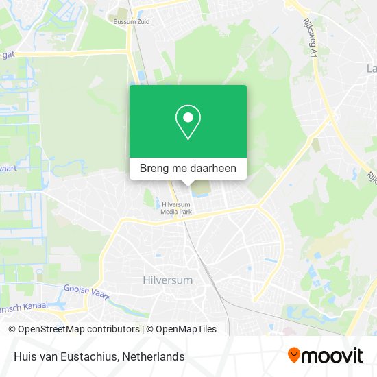 Huis van Eustachius kaart
