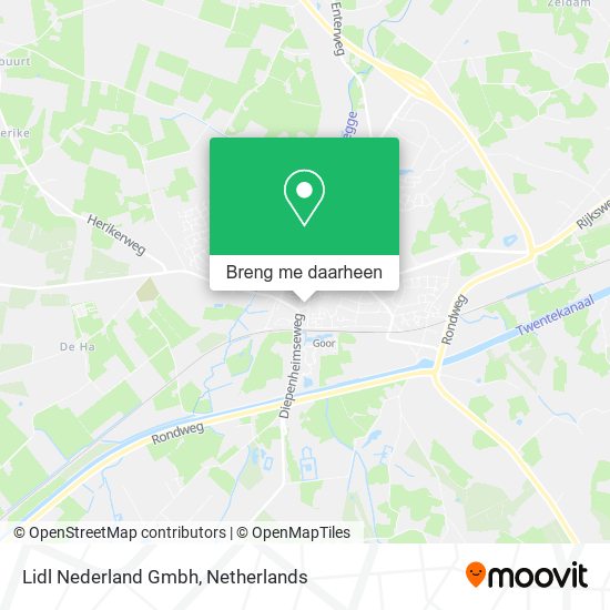 Lidl Nederland Gmbh kaart