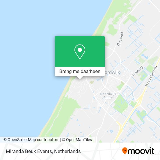Miranda Beuk Events kaart