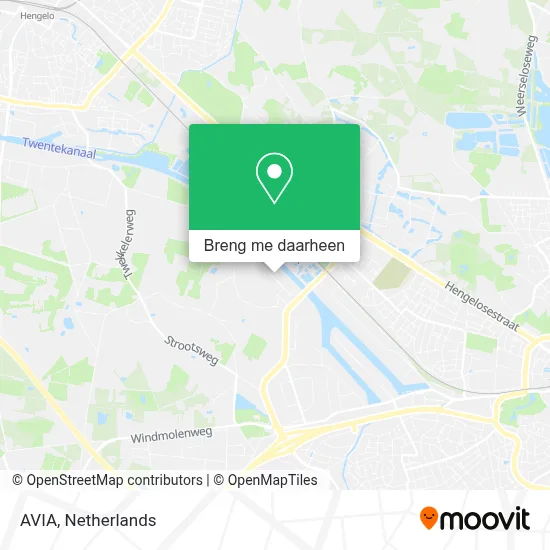 AVIA kaart