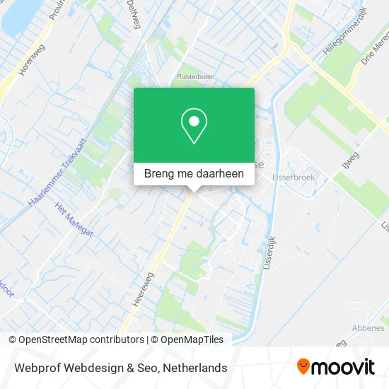 Webprof Webdesign & Seo kaart