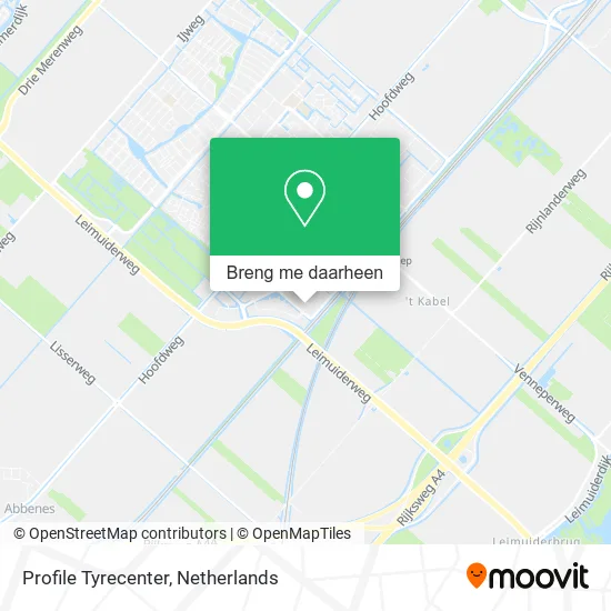 Profile Tyrecenter kaart