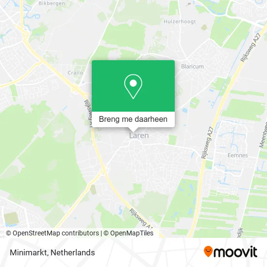 Minimarkt kaart