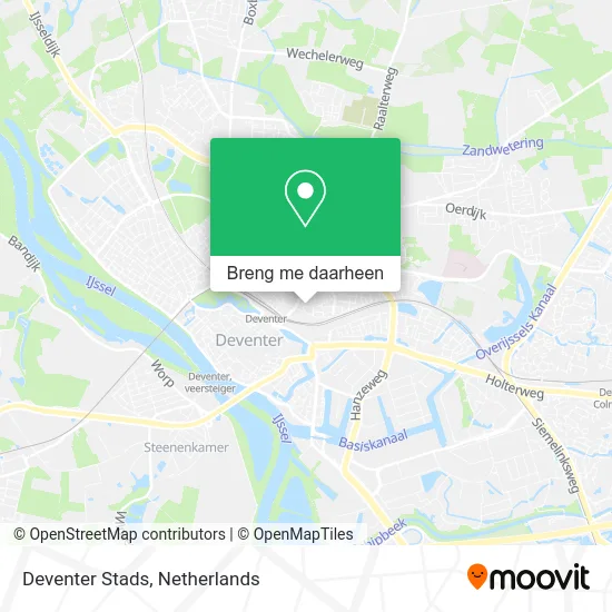 Deventer Stads kaart