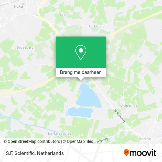 S.F. Scientific kaart