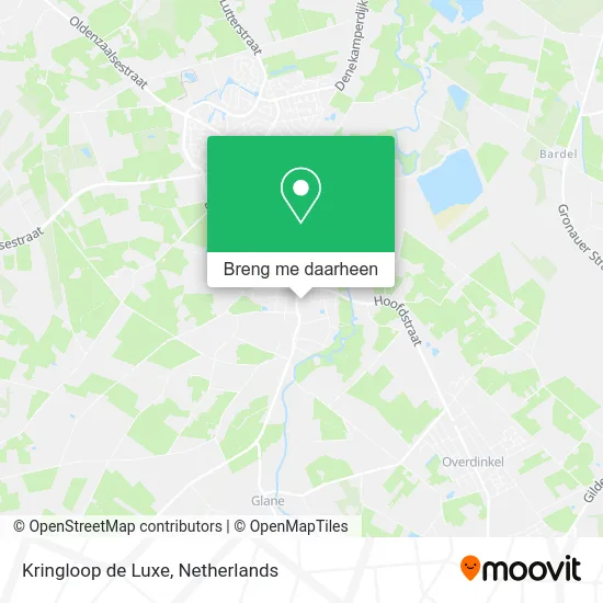 Kringloop de Luxe kaart