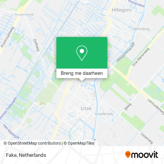 Fake kaart
