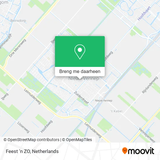 Feest 'n ZO kaart