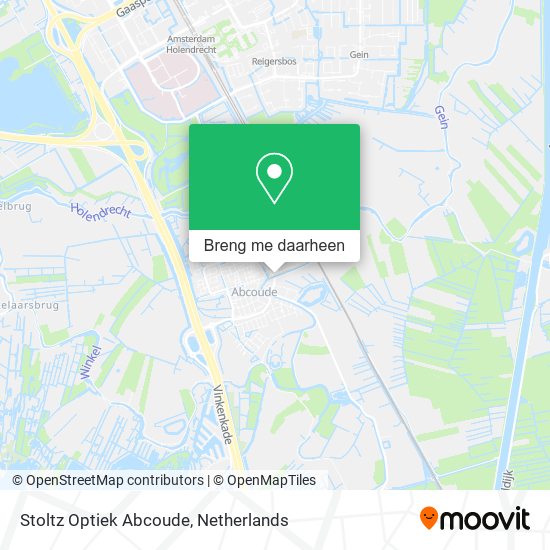 Stoltz Optiek Abcoude kaart