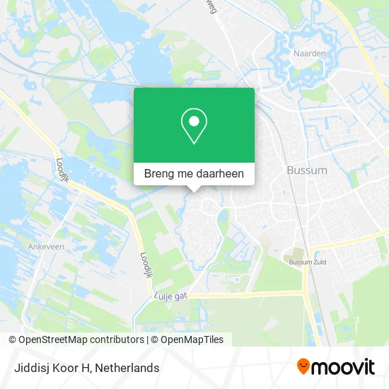 Jiddisj Koor H kaart