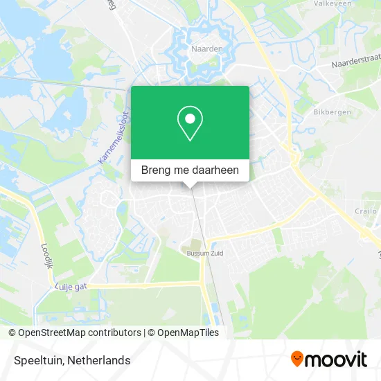 Speeltuin kaart