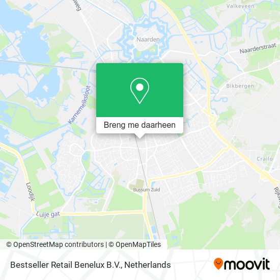 Bestseller Retail Benelux B.V. kaart