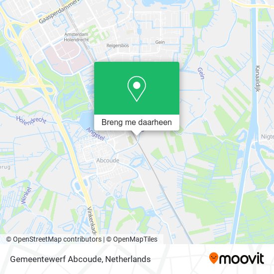 Gemeentewerf Abcoude kaart