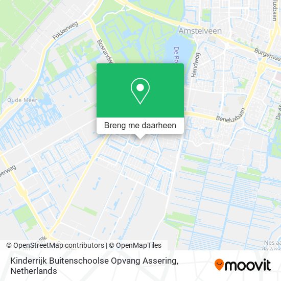 Kinderrijk Buitenschoolse Opvang Assering kaart