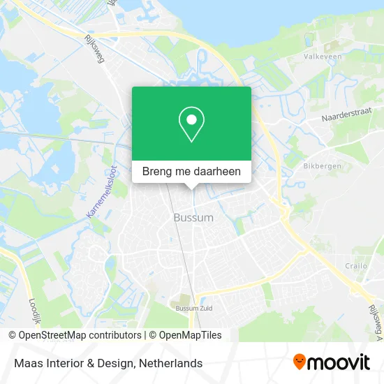 Maas Interior & Design kaart