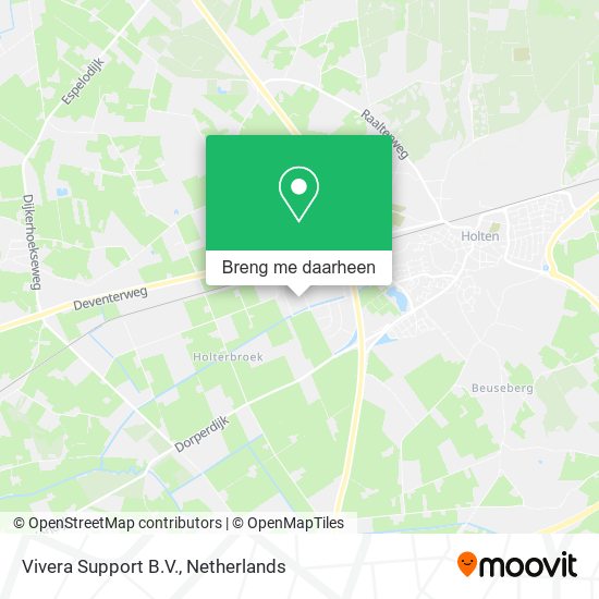 Vivera Support B.V. kaart