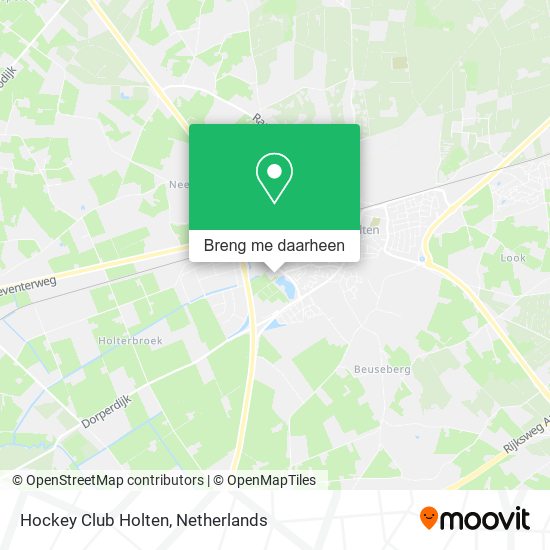 Hockey Club Holten kaart