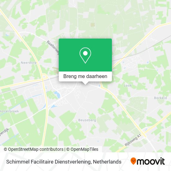 Schimmel Facilitaire Dienstverlening kaart