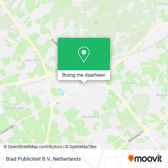 Biad Publiciteit B.V. kaart