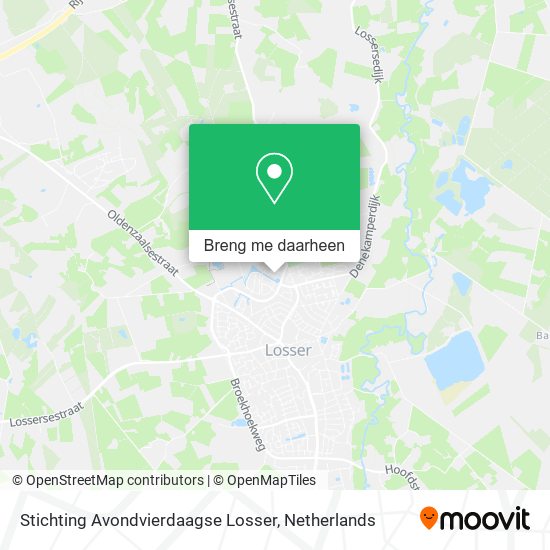 Stichting Avondvierdaagse Losser kaart