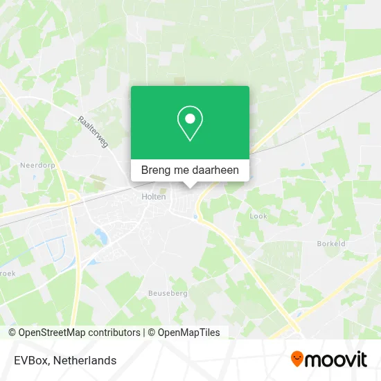 EVBox kaart