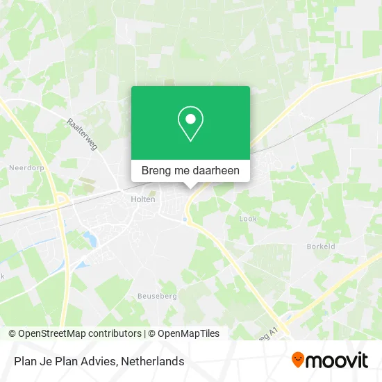 Plan Je Plan Advies kaart