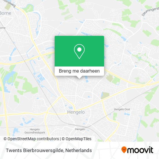 Twents Bierbrouwersgilde kaart