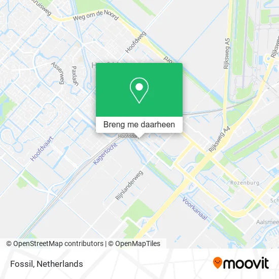Fossil kaart
