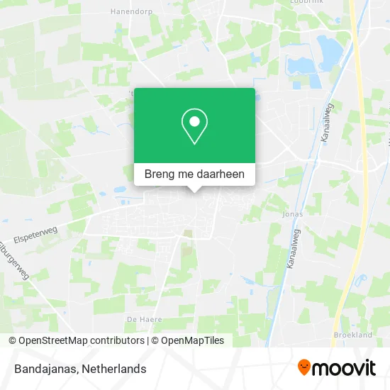 Bandajanas kaart