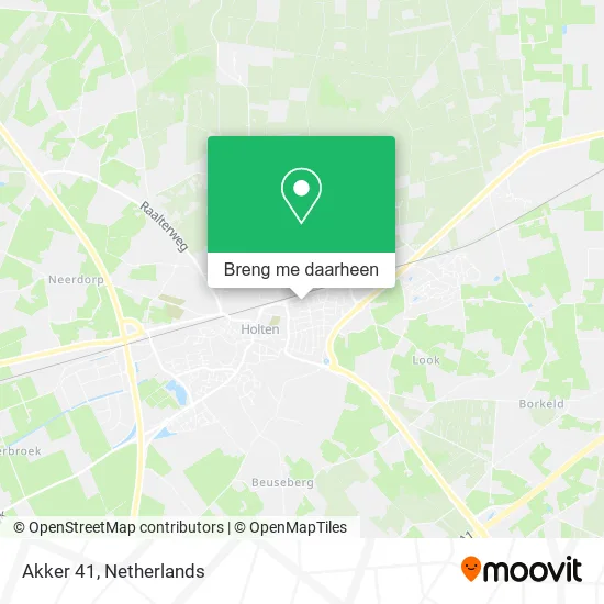 Akker 41 kaart