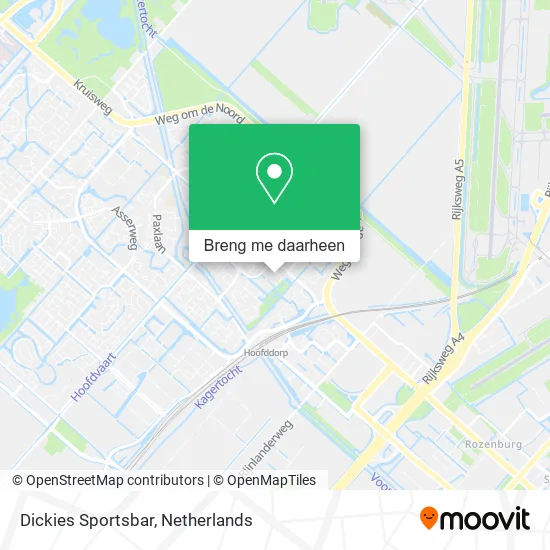 Dickies Sportsbar kaart