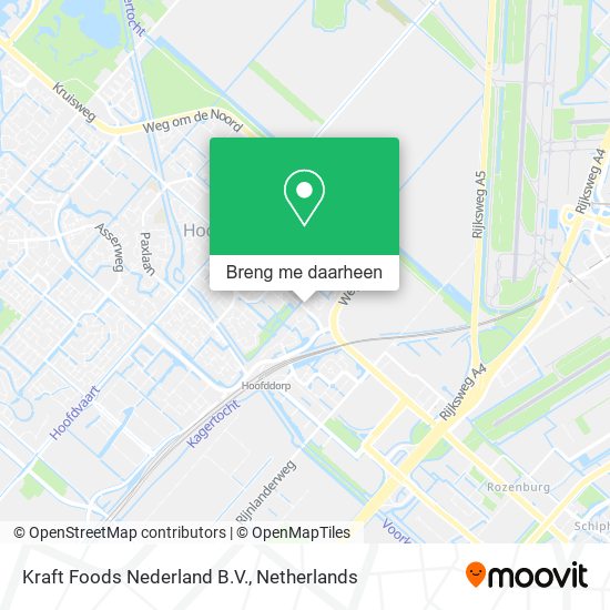 Kraft Foods Nederland B.V. kaart