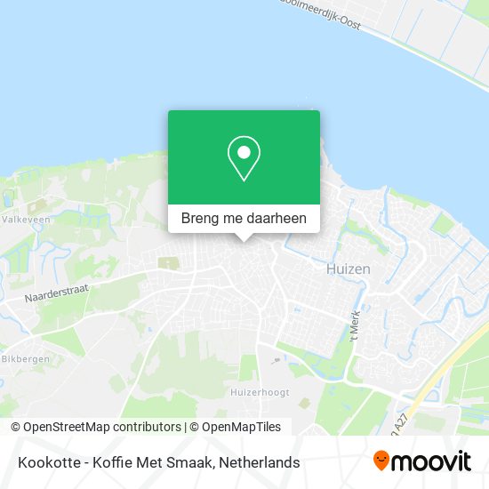 Kookotte - Koffie Met Smaak kaart