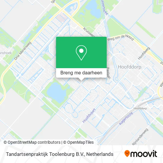 Tandartsenpraktijk Toolenburg B.V. kaart