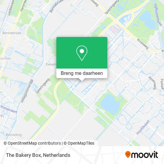 The Bakery Box kaart