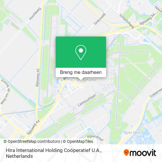 Hira International Holding Coöperatief U.A. kaart