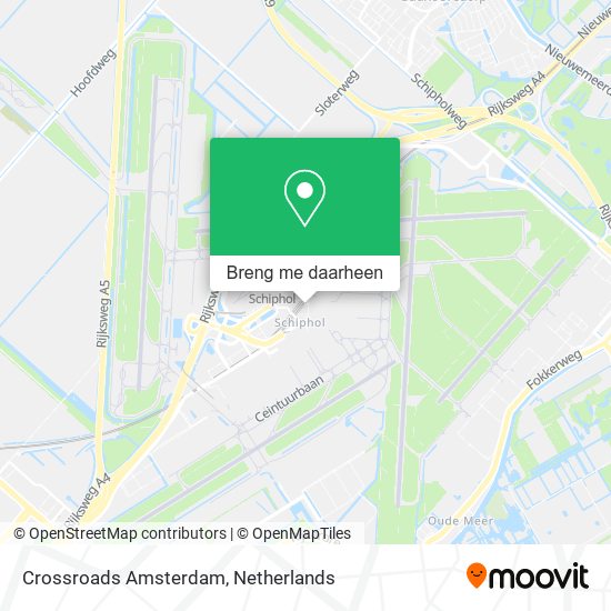 Crossroads Amsterdam kaart