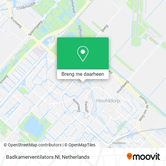 Badkamerventilators.Nl kaart