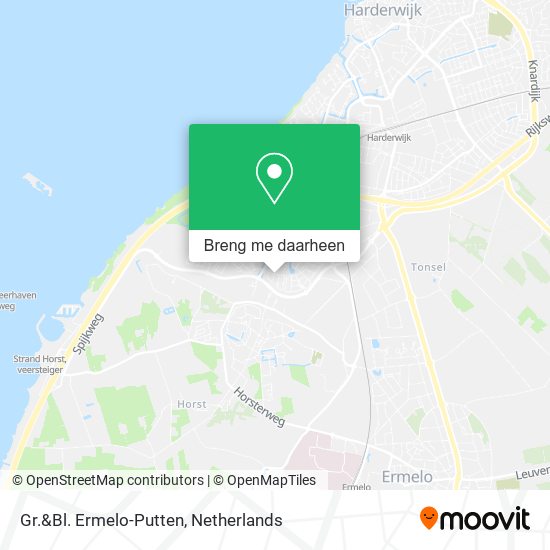 Gr.&Bl. Ermelo-Putten kaart