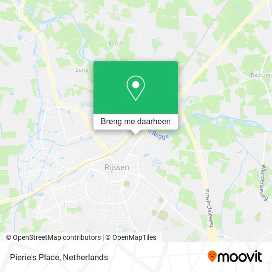 Pierie's Place kaart