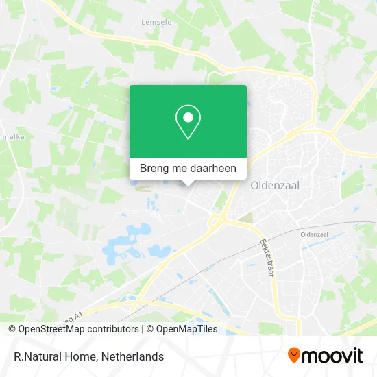 R.Natural Home kaart