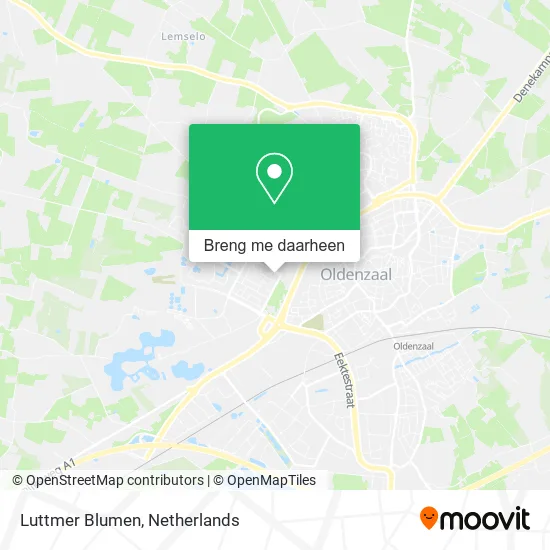 Luttmer Blumen kaart