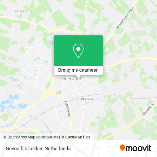 Gevoarlijk Lekker kaart