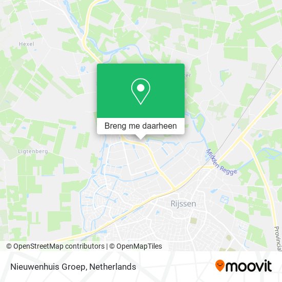 Nieuwenhuis Groep kaart