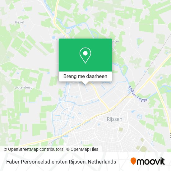 Faber Personeelsdiensten Rijssen kaart