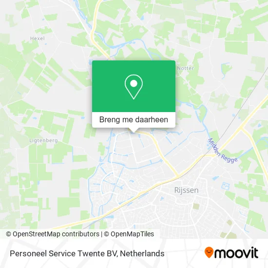 Personeel Service Twente BV kaart