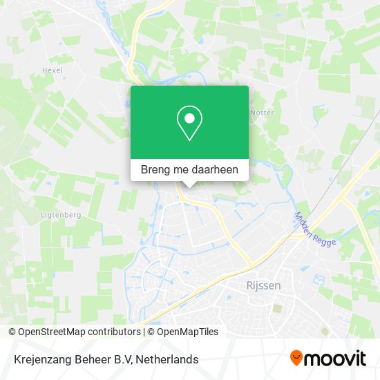 Krejenzang Beheer B.V kaart